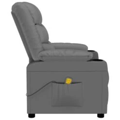 VidaXL Massagestoel Kunstleer Grijs -Meubelwinkel 5a0d4a2262e5405ea5f1f19be21ffbeb