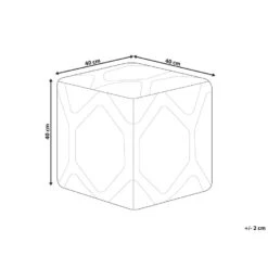 Beliani Poef ROJHAN - Beige Katoen 8 Beliani Poef ROJHAN - Beige Katoen -Meubelwinkel 5e2f5e0e4793430eb135d4ab0f8f051b 1