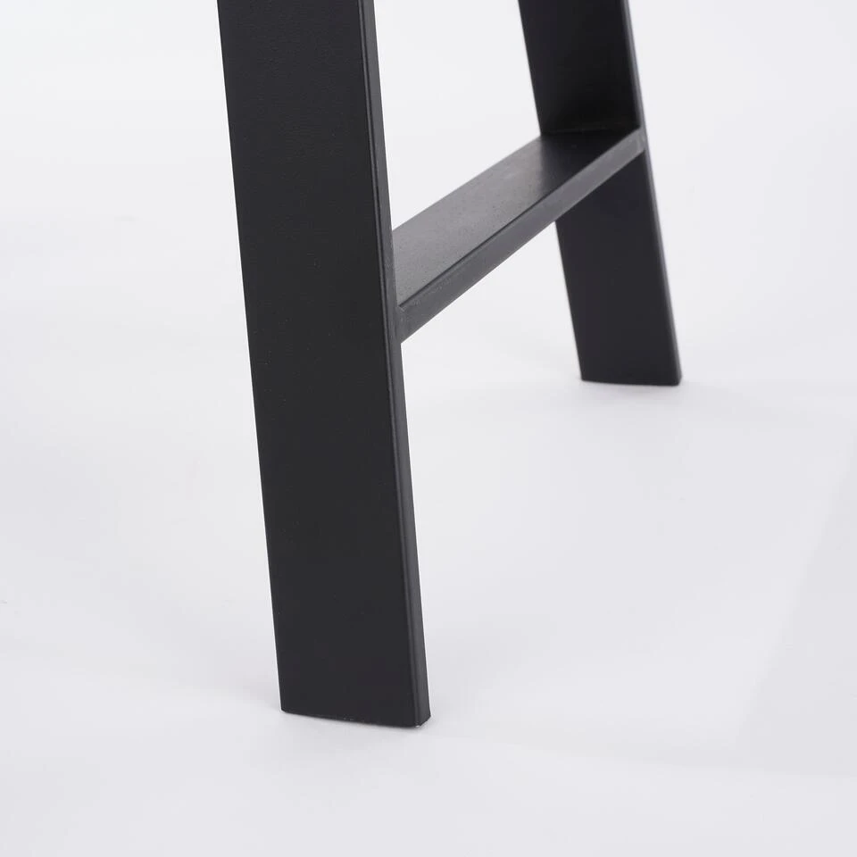 Mica Decorations Plano Kruk - L46 X B32 X H46 Cm - Lichtbruin 5 Mica Decorations Plano Kruk - L46 X B32 X H46 Cm - Lichtbruin - Afbeelding 3