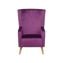 Beliani Oorfauteuil ONEIDA - Paars Fluweel 9 Beliani Oorfauteuil ONEIDA - Paars Fluweel -Meubelwinkel 67e9f3c870d74efb86967d1d7b0bed8c
