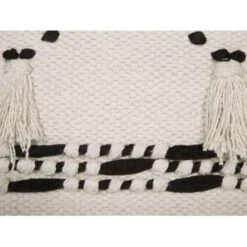 Beliani Hocker THONDI - Beige Katoen -Meubelwinkel 6d5e7166897848af8881f5d9a12b5778