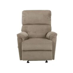 Beliani TV-fauteuil EVERTON - Bruin Polyester -Meubelwinkel 7d4f6fb03cf548bc917e4280a135703b