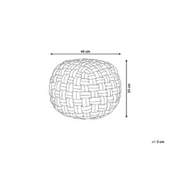 Beliani Poef HOPA - Rood Fluweel -Meubelwinkel 7e32e6dd6b6e4d2dad4701b600194d5b