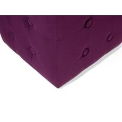 Beliani Poef WISCONSIN - Paars Fluweel -Meubelwinkel 7fa4f714b65f449b8f72721ca74f6fcf