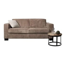 Bank Stuttgart 2-zits - Mokka -Meubelwinkel 81003132 4050