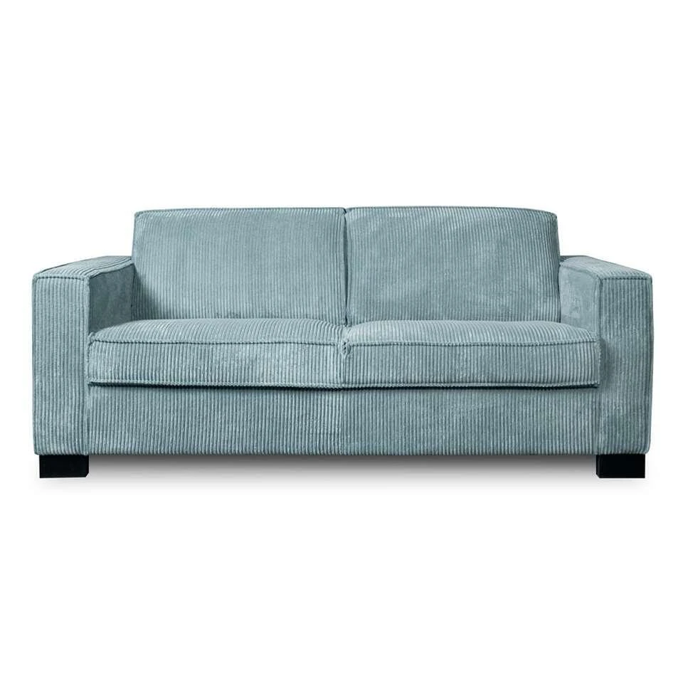 Bank Stuttgart 2-zits - Ribcord - Ijsblauw 3 Bank Stuttgart 2-zits - Ribcord - Ijsblauw