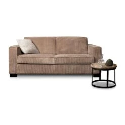 Bank Stuttgart 3-zits - Mokka -Meubelwinkel 81003136 3163