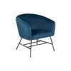 Fauteuil Belfast - Fluweel - Navy Blauw 1 Fauteuil Belfast - Fluweel - Navy Blauw -Meubelwinkel 81020416