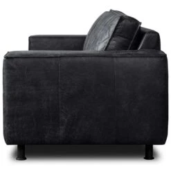 Bank Levin 3-zits - Leer - Zwart -Meubelwinkel 81023412 0300