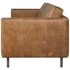 Bank Ferro 3,5-zits - Leer - Cognac -Meubelwinkel 81023415 0300