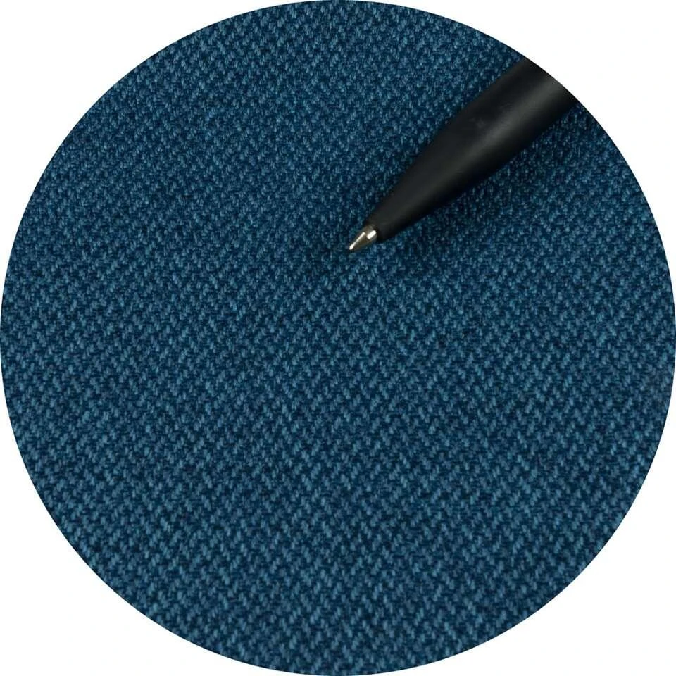 Tenzo Poef Harry - Blauw - 46x42x42 Cm 4 Tenzo Poef Harry - Blauw - 46x42x42 Cm - Afbeelding 2