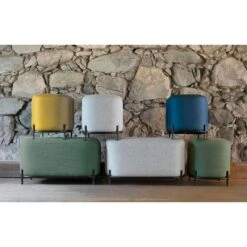 Tenzo Poef Harry - Blauw - 46x42x42 Cm 8 Tenzo Poef Harry - Blauw - 46x42x42 Cm -Meubelwinkel 81023600 0400