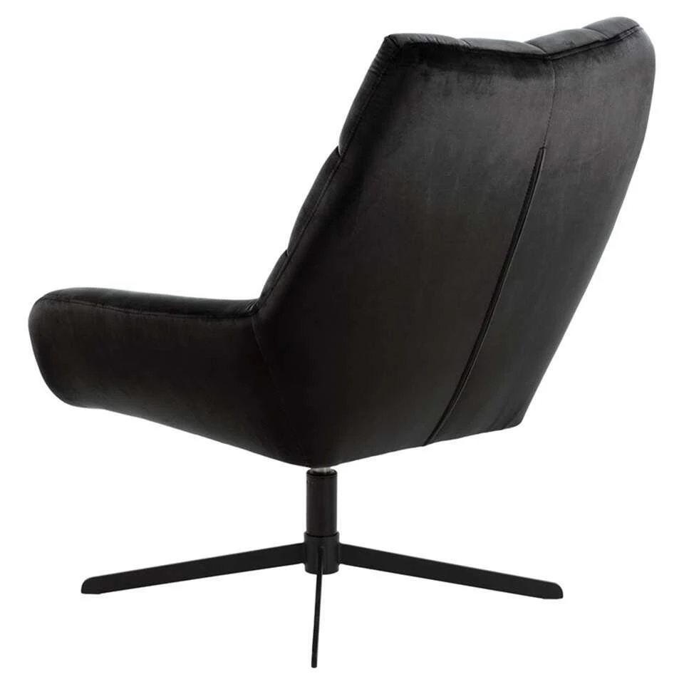 Fauteuil Devin - Stof - Grijsbruin 5 Fauteuil Devin - Stof - Grijsbruin - Afbeelding 3