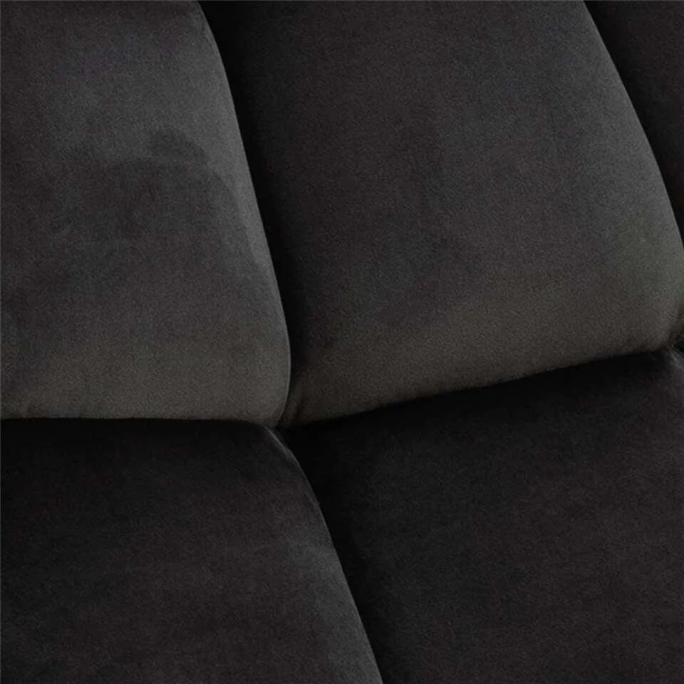 Fauteuil Devin - Stof - Grijsbruin 6 Fauteuil Devin - Stof - Grijsbruin - Afbeelding 4