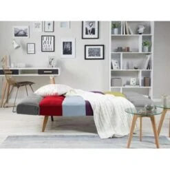 Beliani Driezitsbank - INGARO Multicolor Polyester -Meubelwinkel 818ac3fb1f3a45bc92f9fe4110e8971f