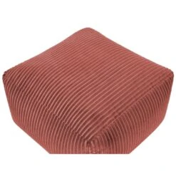 Beliani Poef MUKKI - Rood Corduroy -Meubelwinkel 88accc8defec4d74b1d7366f0835c49a