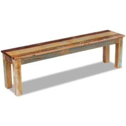 VidaXL Bank 160x35x46 Cm Massief Gerecycled Hout -Meubelwinkel 8e321eff81f9478aa4617b75f9160089