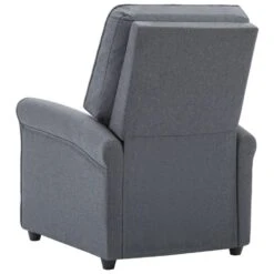 VidaXL Televisiefauteuil Stof Donkergrijs Fauteuil Tv-Stoel Leunstoel Zetel -Meubelwinkel 96f19b28702648ca9aeab82926e23bd2