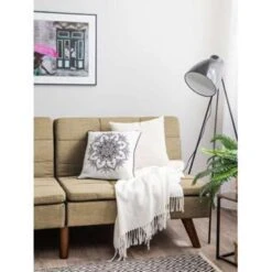 Beliani Driezitsbank - RONNE Bruin Polyester 8 Beliani Driezitsbank - RONNE Bruin Polyester -Meubelwinkel 97708874a4fc4b2aaa7bf091f53f5b95