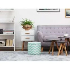 Beliani Poef TUNICA - Groen Katoen 8 Beliani Poef TUNICA - Groen Katoen -Meubelwinkel 98b1a2a02b5448628a56a58171c0e352