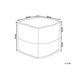 Beliani Poef KIRAMA - Beige Katoen, Jute 8 Beliani Poef KIRAMA - Beige Katoen, Jute -Meubelwinkel 9b55154092d3459cac676d42bf32a90f