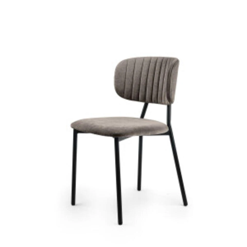 Hoyz Collection - Eetkamerstoel C311 Grijs - 49x53x82 Cm - Set Van 2 5 Hoyz Collection - Eetkamerstoel C311 Grijs - 49x53x82 Cm - Set Van 2 - Afbeelding 3