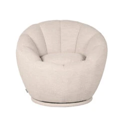 LABEL51 Fauteuil Crown - Naturel - Boucle -Meubelwinkel ae9fc00cc9eb432c95133707c552f36a