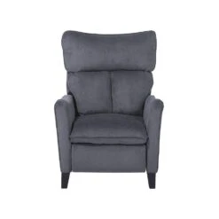 Beliani TV-fauteuil ROYSTON - Grijs Polyester -Meubelwinkel af401a0997e5462d86127b758fbd427e
