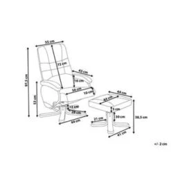 Beliani Massagestoel RELAXPRO - Beige Kunstleer 9 Beliani Massagestoel RELAXPRO - Beige Kunstleer -Meubelwinkel bf881d01e5614c328da1230227dcb81e
