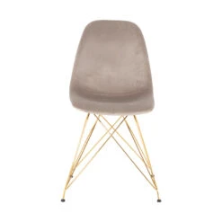 Giga Meubel Eetkamerstoel Velvet Champagne - Gouden Onderstel - Set Van 2 - 8 Giga Meubel Eetkamerstoel Velvet Champagne - Gouden Onderstel - Set Van 2 - -Meubelwinkel c7f4aa3db34e42db9e3e2183678e82eb