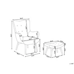 Beliani Fauteuil VEJLE - Blauw Fluweel -Meubelwinkel cbd5b0a979364dff9aaab470dd061054