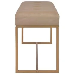 VidaXL Bankje 120 Cm Fluweel Beige -Meubelwinkel cdfa4379f6ea4f79be9b24c9a1c296f1