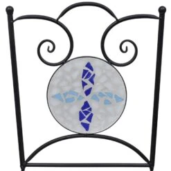 VidaXL Bistrostoelen Inklapbaar 2 St Keramiek Blauw En Wit 9 VidaXL Bistrostoelen Inklapbaar 2 St Keramiek Blauw En Wit -Meubelwinkel d04a9350bb2643faaf59fb16731743b7