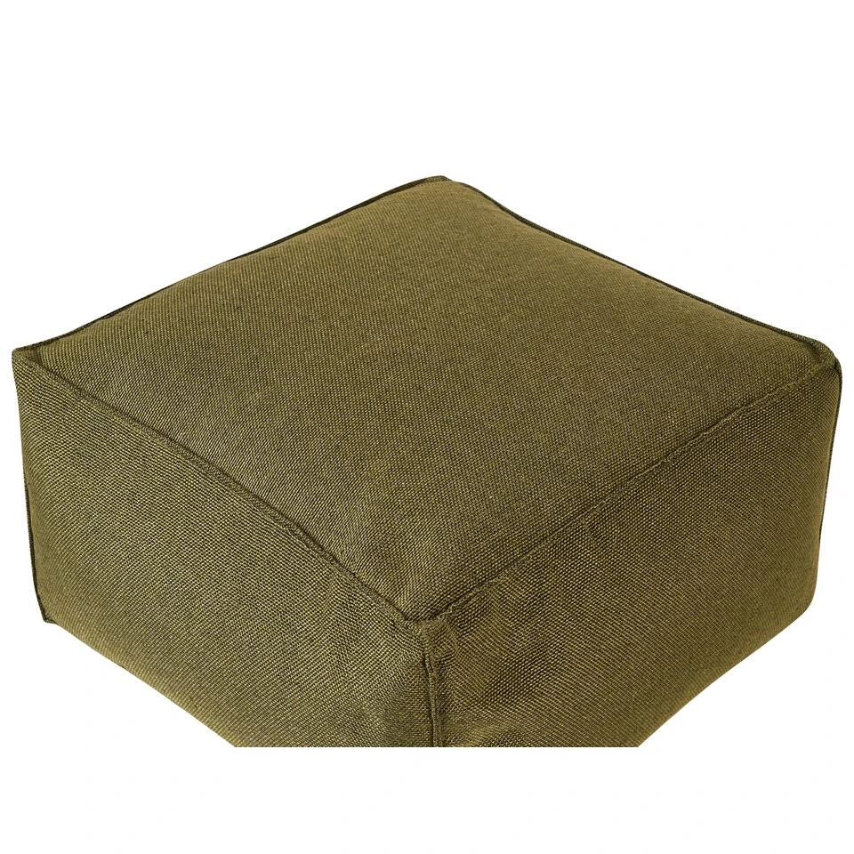 Beliani Poef MUKKI - Groen Polyester 6 Beliani Poef MUKKI - Groen Polyester - Afbeelding 4