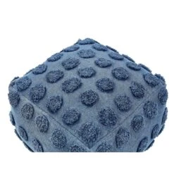 Beliani Poef VISHVI - Blauw Katoen 9 Beliani Poef VISHVI - Blauw Katoen -Meubelwinkel d9e4760b4cbc407b83e9ba40c771d1e9