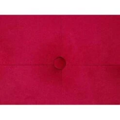 Beliani Poef TAMPA - Rood Fluweel -Meubelwinkel e0f61f04df0648f98681c6b88ca2bf87