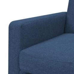 VidaXL Fauteuil Staal En Stof Blauw 9 VidaXL Fauteuil Staal En Stof Blauw -Meubelwinkel e48a95792ff64b8ca5196d0edfa04bca