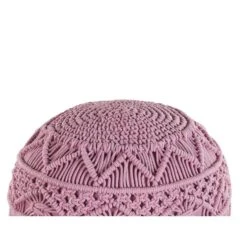 Beliani Kinderpoef KAYSERI - Roze Katoen -Meubelwinkel ee1d683ef6fb4da2ab6ec82d2a0a6913