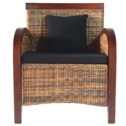 VidaXL Fauteuil Handgeweven Rattan 7 VidaXL Fauteuil Handgeweven Rattan -Meubelwinkel f09ea9670fd946e6a40bdfc840d46515