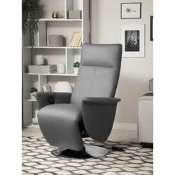 Beliani TV-fauteuil PRIME - Grijs Kunstleer 9 Beliani TV-fauteuil PRIME - Grijs Kunstleer -Meubelwinkel f51407b72d1c43db8609edaa081dbdef