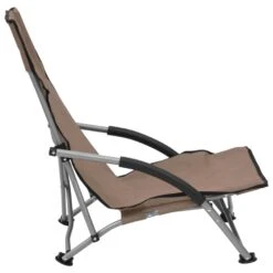 VidaXL Strandstoelen 2 St Inklapbaar Stof Taupe 8 VidaXL Strandstoelen 2 St Inklapbaar Stof Taupe -Meubelwinkel f5e844f740ba4d8486b6b53d25c421cd