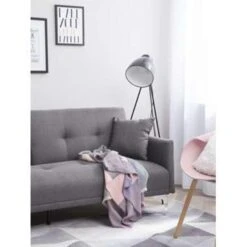 Beliani Slaapbank - LUCAN Grijs Polyester 8 Beliani Slaapbank - LUCAN Grijs Polyester -Meubelwinkel f69e4fda926842babe1c26f6898cc4f2