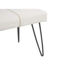 Beliani Hocker BETIN - Wit Kunstleer -Meubelwinkel fadcc7ed19af44f09e79a251c72baaf0