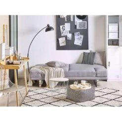 Beliani Slaapbank - YORK Grijs Polyester 9 Beliani Slaapbank - YORK Grijs Polyester -Meubelwinkel ffb4145eac204473a35033ca00db3eba