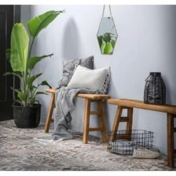 Bank Bruce - Naturel - 50x120x25 Cm -Meubelwinkel sf 11990880 9051